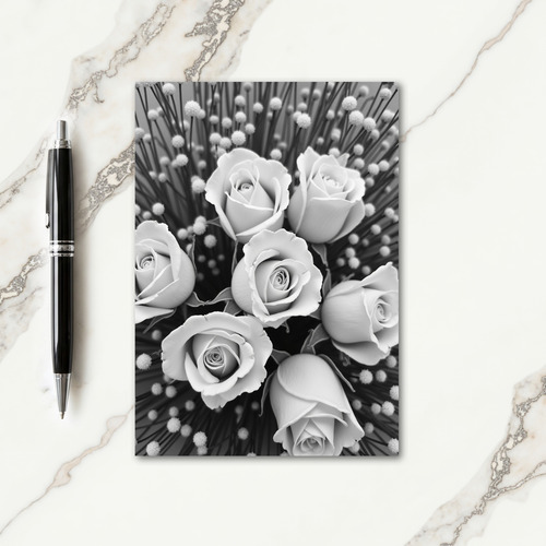 Floral Geometry Art Card