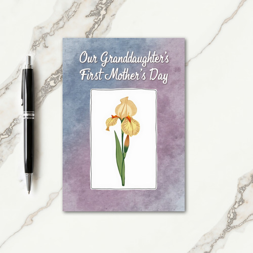 Floral Granddaughter Mothers Day Card