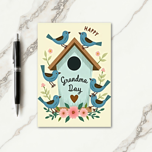 Floral Grandma Day Card