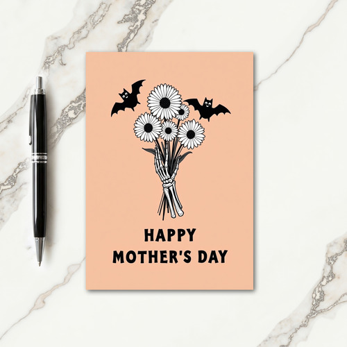 Floral Hand Mothers Day Card