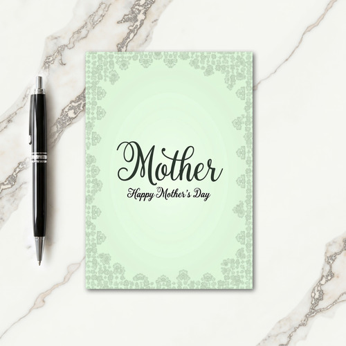 Floral Happy Mothers Love Card