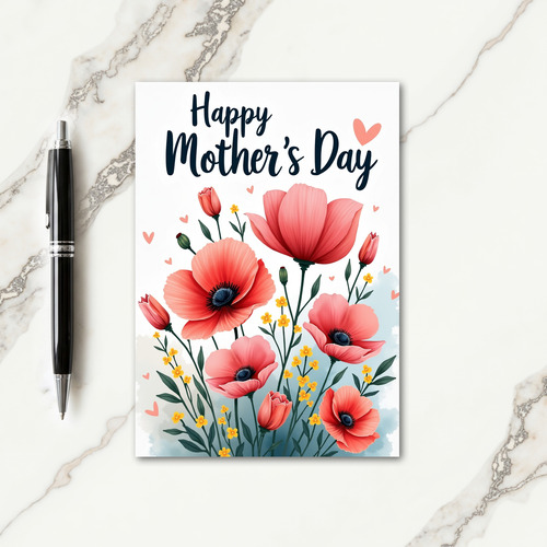 Floral Heartfelt Message Card