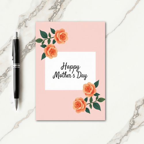 Floral Heartfelt Mothers Card