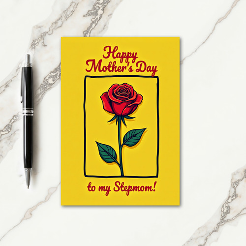 Floral Joyful Day Graphic Card