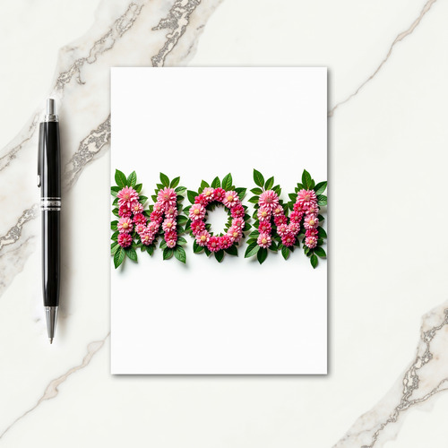 Floral Love Message Card