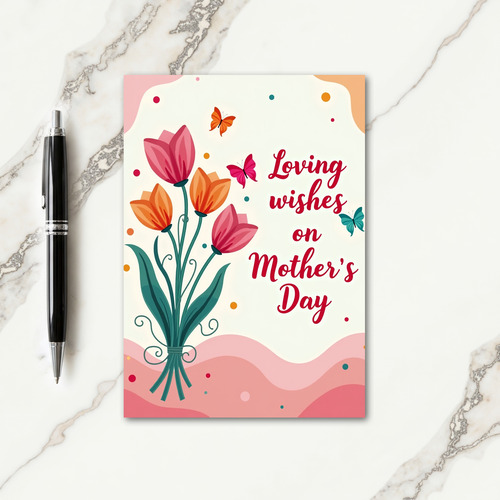 Floral Loving Mothers Day Card