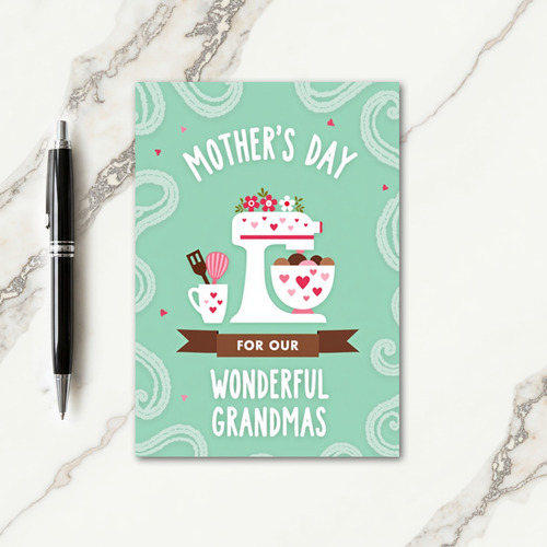 Floral Mixer Mothers Day Card