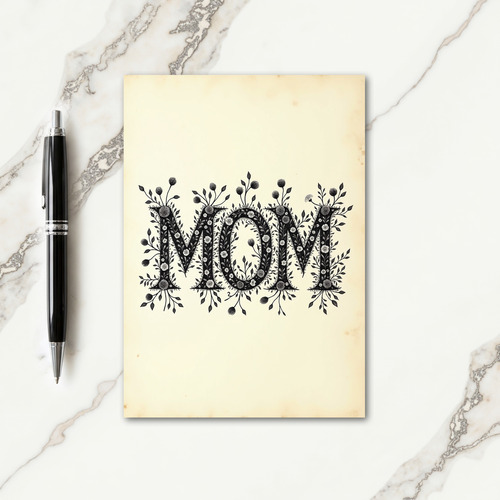 Floral Mom Botanical Card