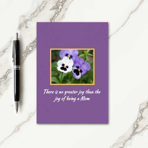 Floral Mom Joy Card