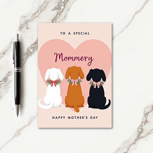 Floral Mommery Mothers Day Card