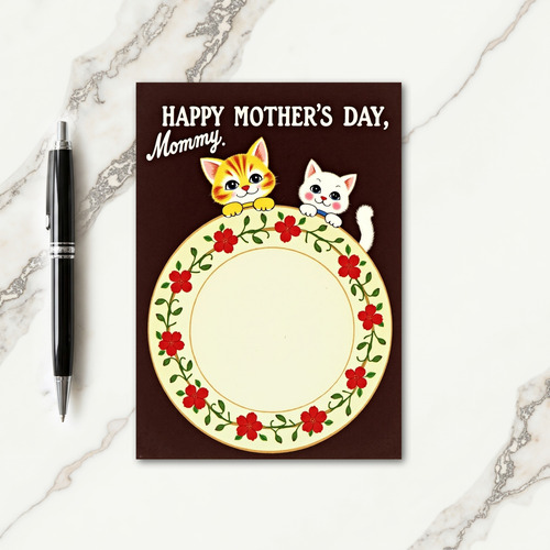 Floral Mommy Mothers Day Card