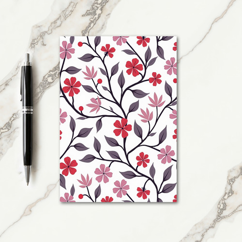 Floral Mother Day Vines Blooms Card