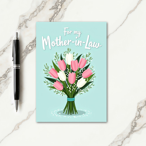Floral Motherinlaw Card
