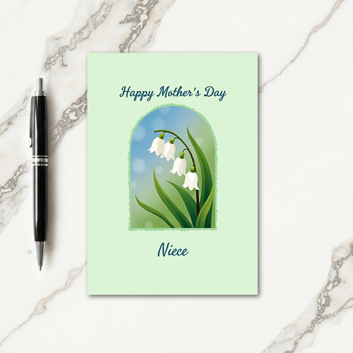 Floral Mothers Day Arch Card
