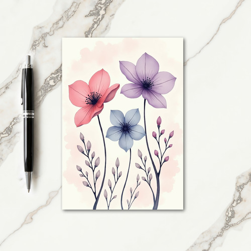 Floral Mothers Day Bloom Card