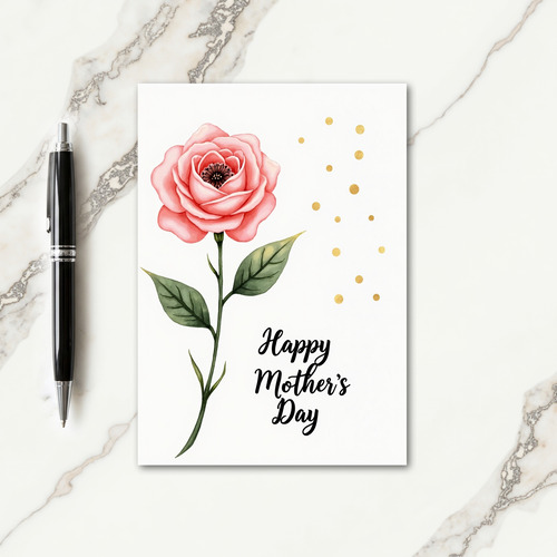 Floral Mothers Day Blossom Card