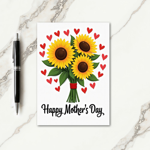 Floral Mothers Day Card