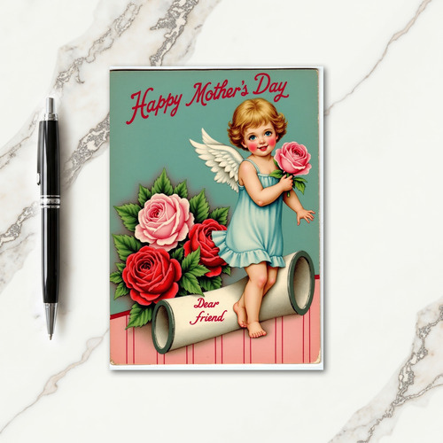 Floral Mothers Day Child Card