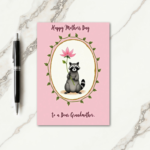 Floral Mothers Day Creature Love Card
