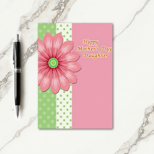 Floral Mothers Day Daughter Card