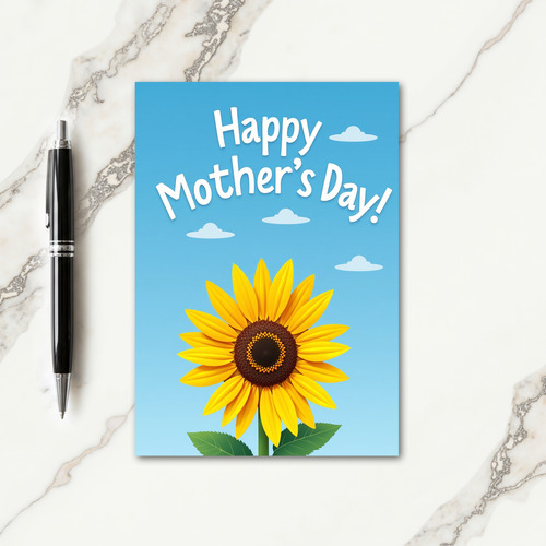 Floral Mothers Day Design Card