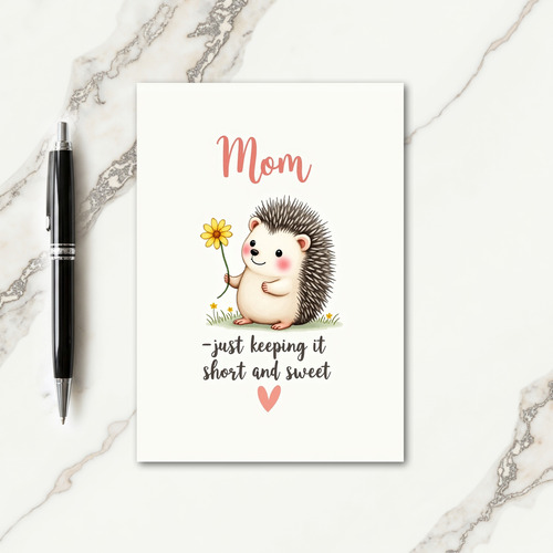 Floral Mothers Day Forest Card