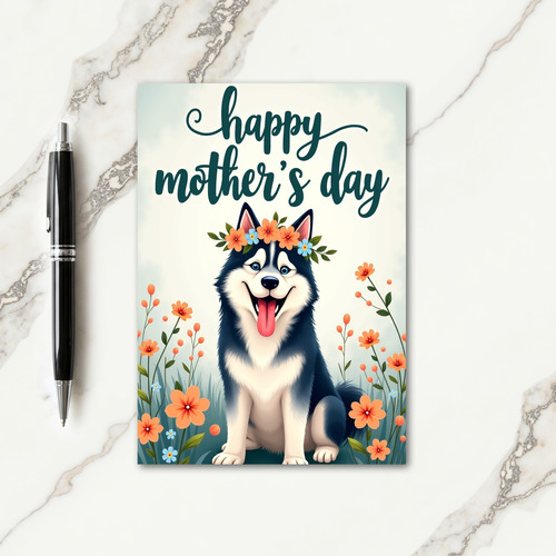 Floral Mothers Day Friend Card