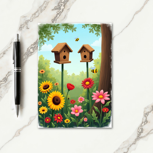 Floral Mothers Day Garden Card