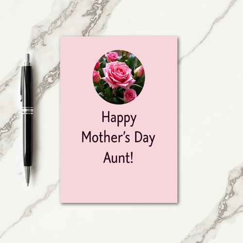 Floral Mothers Day Gardenia Card