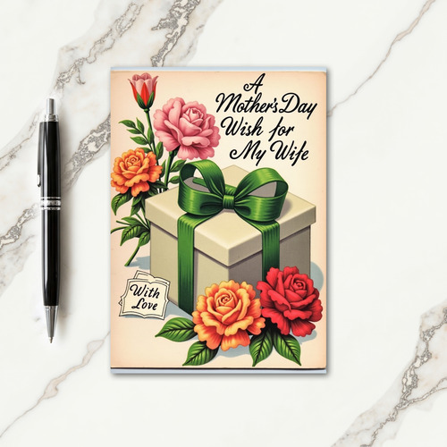 Floral Mothers Day Gift Card