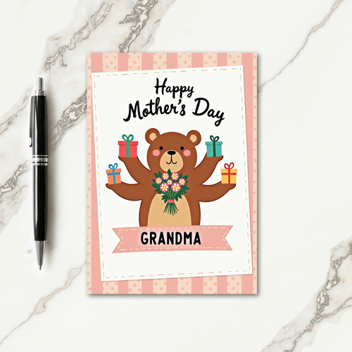 Floral Mothers Day Gifts Card