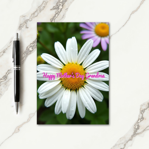 Floral Mothers Day Grandma Card