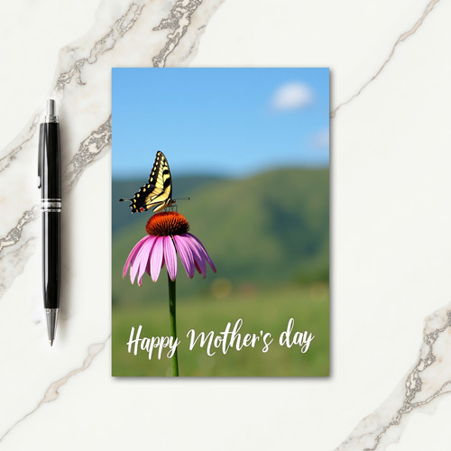 Floral Mothers Day Insect Card