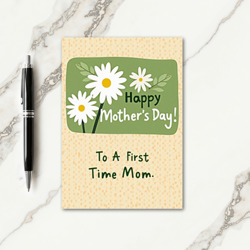 Floral Mothers Day Keepsake Card