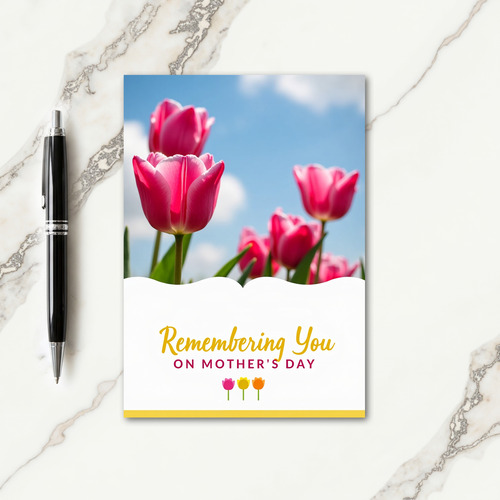 Floral Mothers Day Memory Card