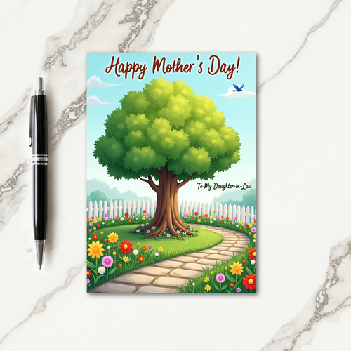 Floral Mothers Day Path Card