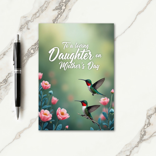 Floral Mothers Day Peace Card