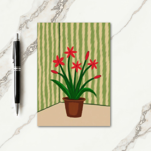 Floral Mothers Day Plant Card