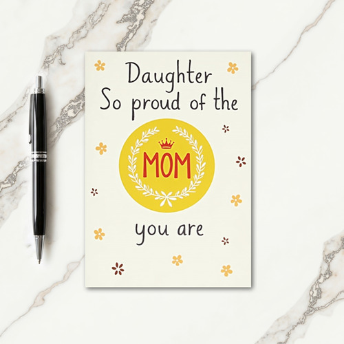 Floral Mothers Day Pride Card