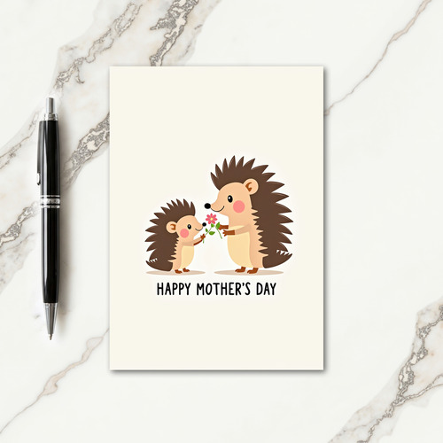 Floral Mothers Day Quills Card