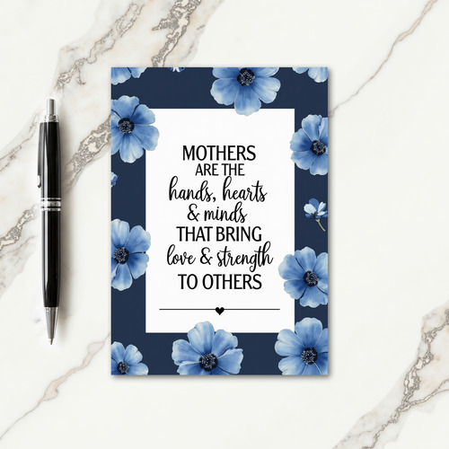 Floral Mothers Day Quote Card