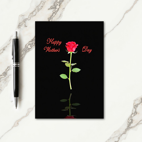 Floral Mothers Day Reflection Card