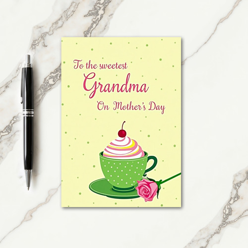 Floral Mothers Day Rose Delight Card