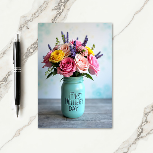 Floral Mothers Day Roses Card