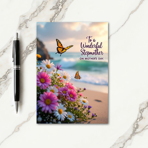 Floral Mothers Day Shoreline Card