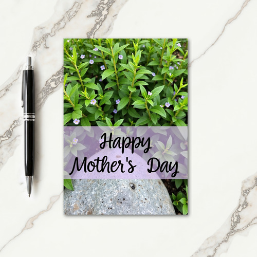Floral Mothers Day Stone Base Card