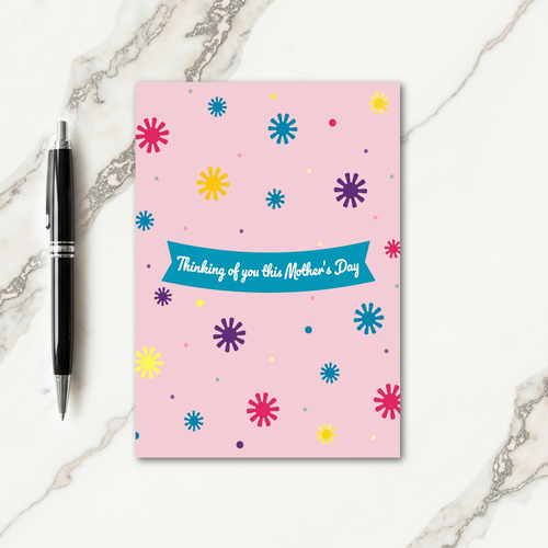 Floral Mothers Day Thoughts Card