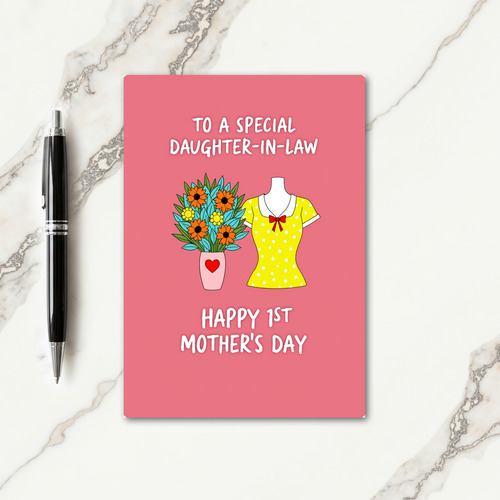 Floral Mothers Day Top Card