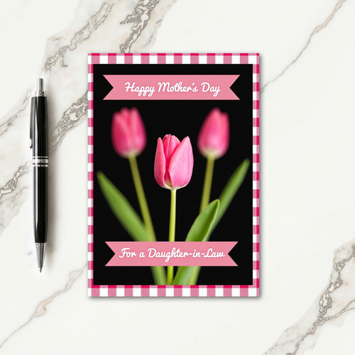 Floral Mothers Day Tulips Card
