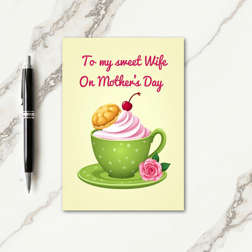 Floral Mothers Day Vessel Card